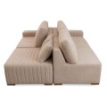SOFA ESQUINERO VERSATILLE - BOUCLE BEIGE SOFA ESQUINERO VERSATILLE - BOUCLE BEIGE