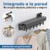 Tendedero Plegable Extensible Tender de Pared Ropa Balcon 1.20 metros IMBACK Color Negro Tendedero Plegable Extensible Tender de Pared Ropa Balcon 1.20 metros IMBACK Color Negro