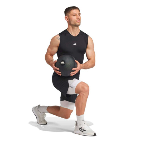 Short TECHFIT Compression Training de Hombre Blanco