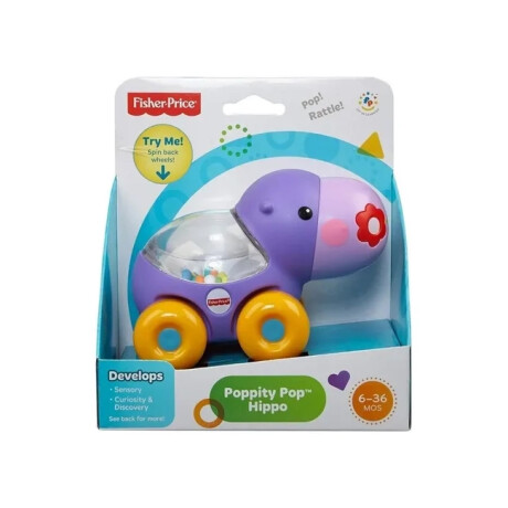 Animalito de Arrastre Fisher Price Hipopotamo