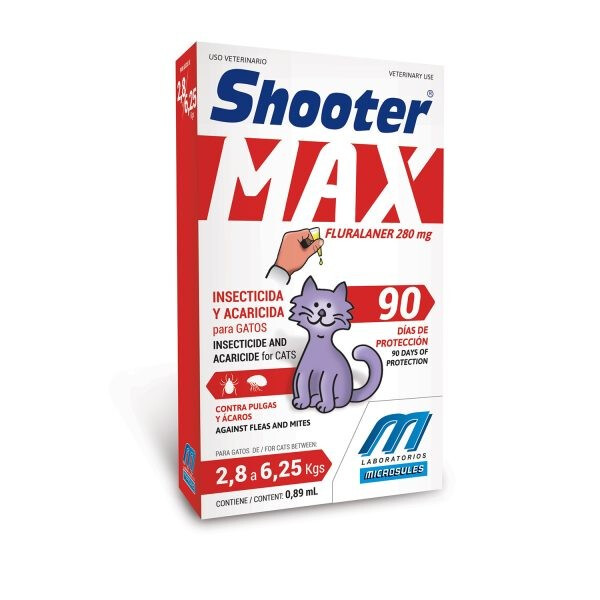 SHOOTER MAX GATO 2,85 A 6,25 KG SHOOTER MAX GATO 2,85 A 6,25 KG