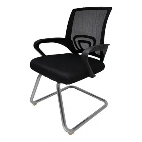 SILLA DE ESCRITORIO MALLADA FIJA Silla de Escritorio Mallada Fija Negra