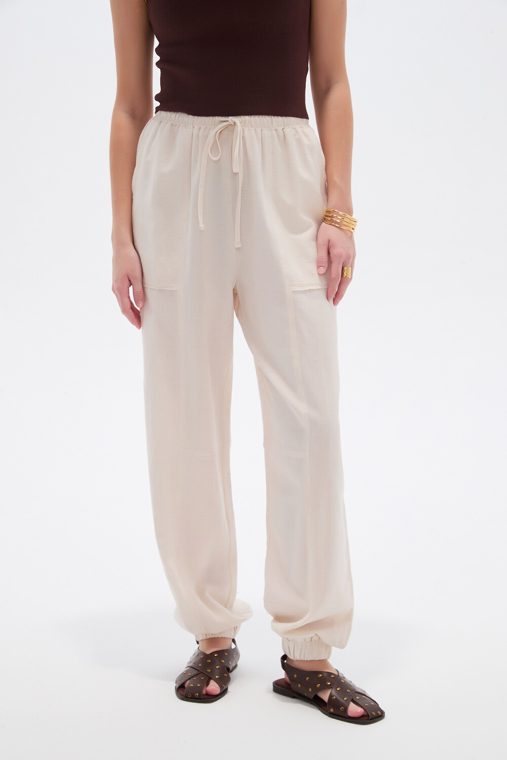 Pantalon Belto Arena Melange