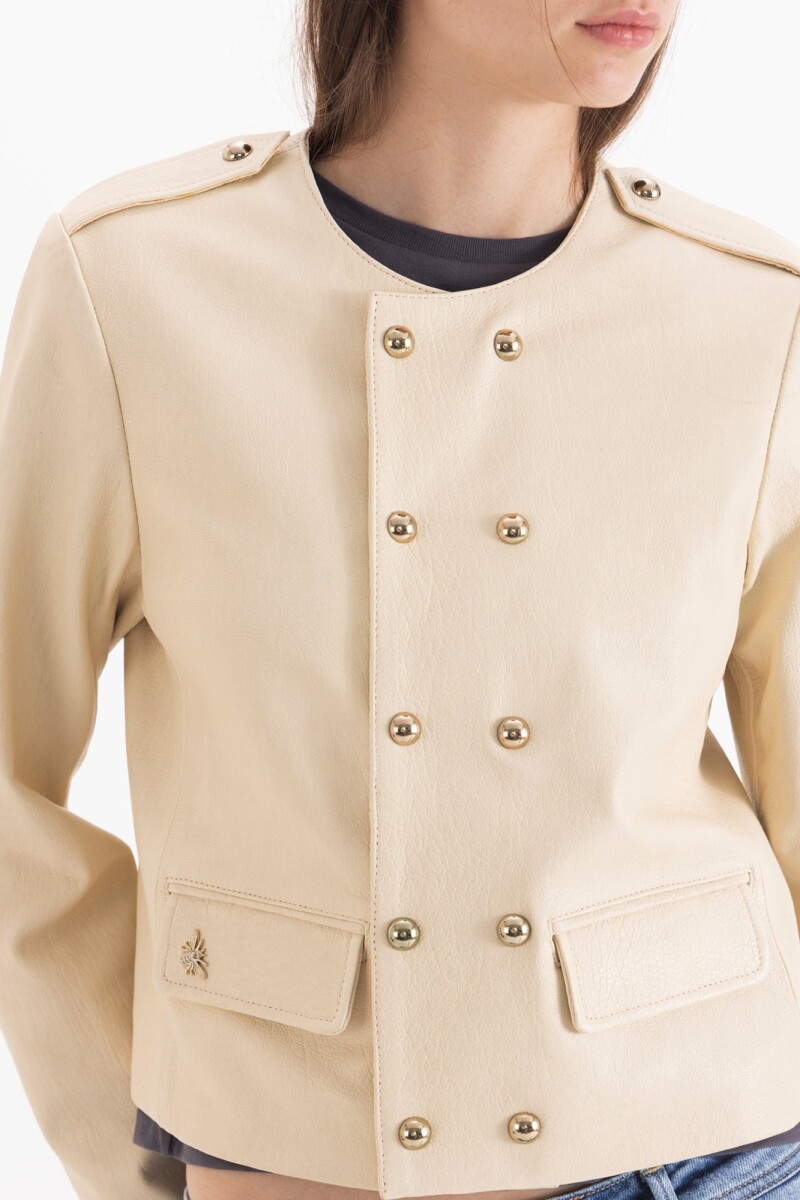 CHAQUETA NET Beige