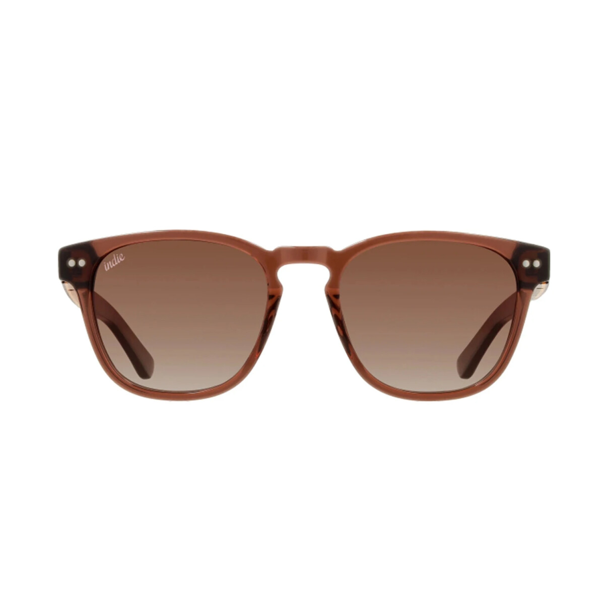 Lentes Indie Palm Sepia - Marrón Degradé 