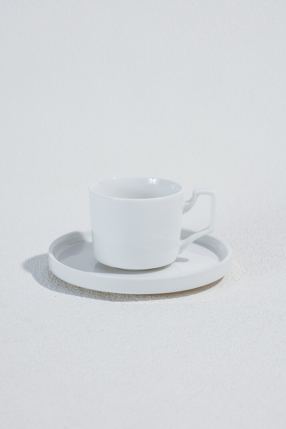 Taza Con Plato Color Unico