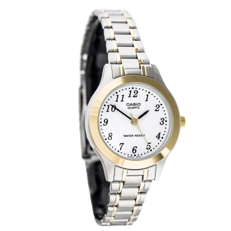 Reloj Análogo Casio En Acero Resistente Al Agua Para Uso Diario Diseño Elegante Reloj Análogo Casio En Acero Resistente Al Agua Para Uso Diario Diseño Elegante