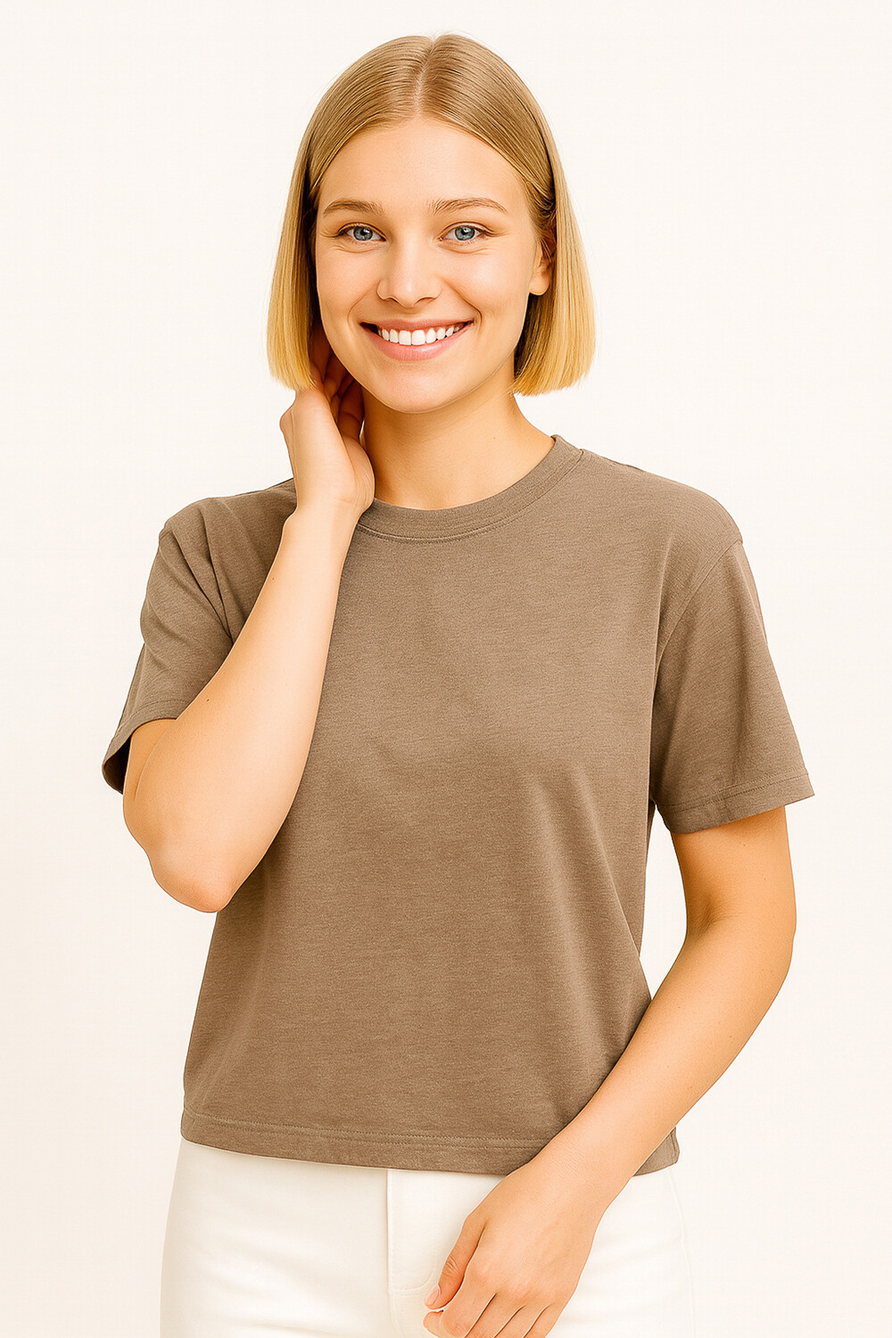 Remera Gabbina Taupe Claro