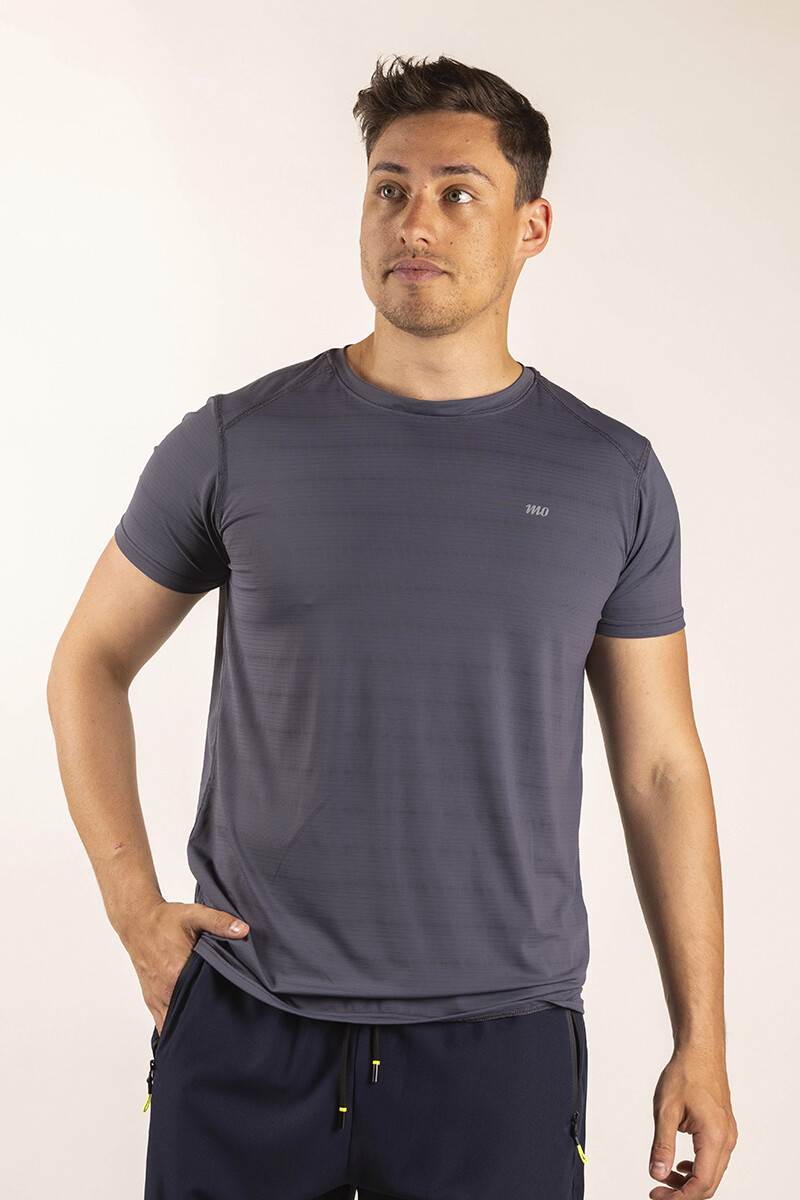 Remera Dry Fit Hombre - Gris 