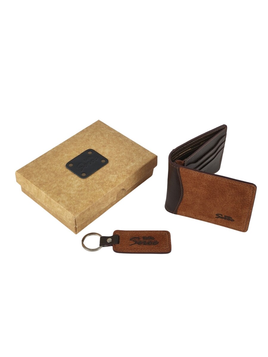 Set billetera y llavero - Oxido 