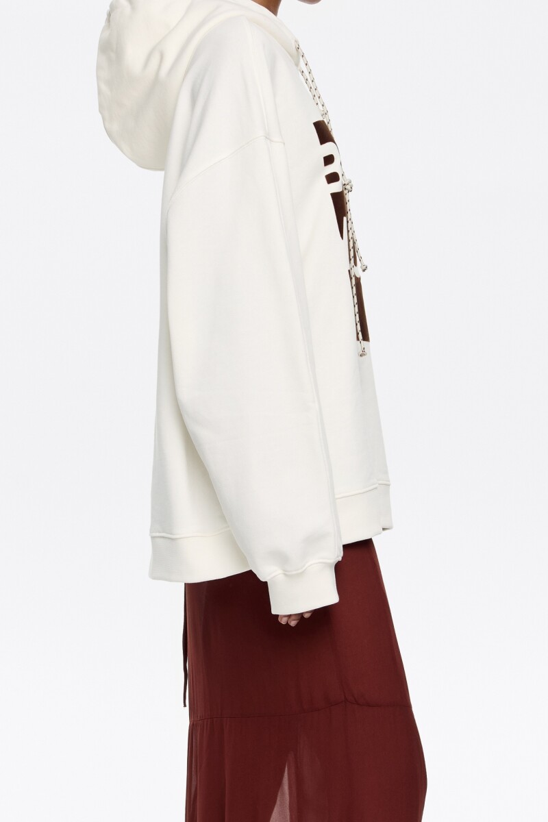 SUDADERA Blanco