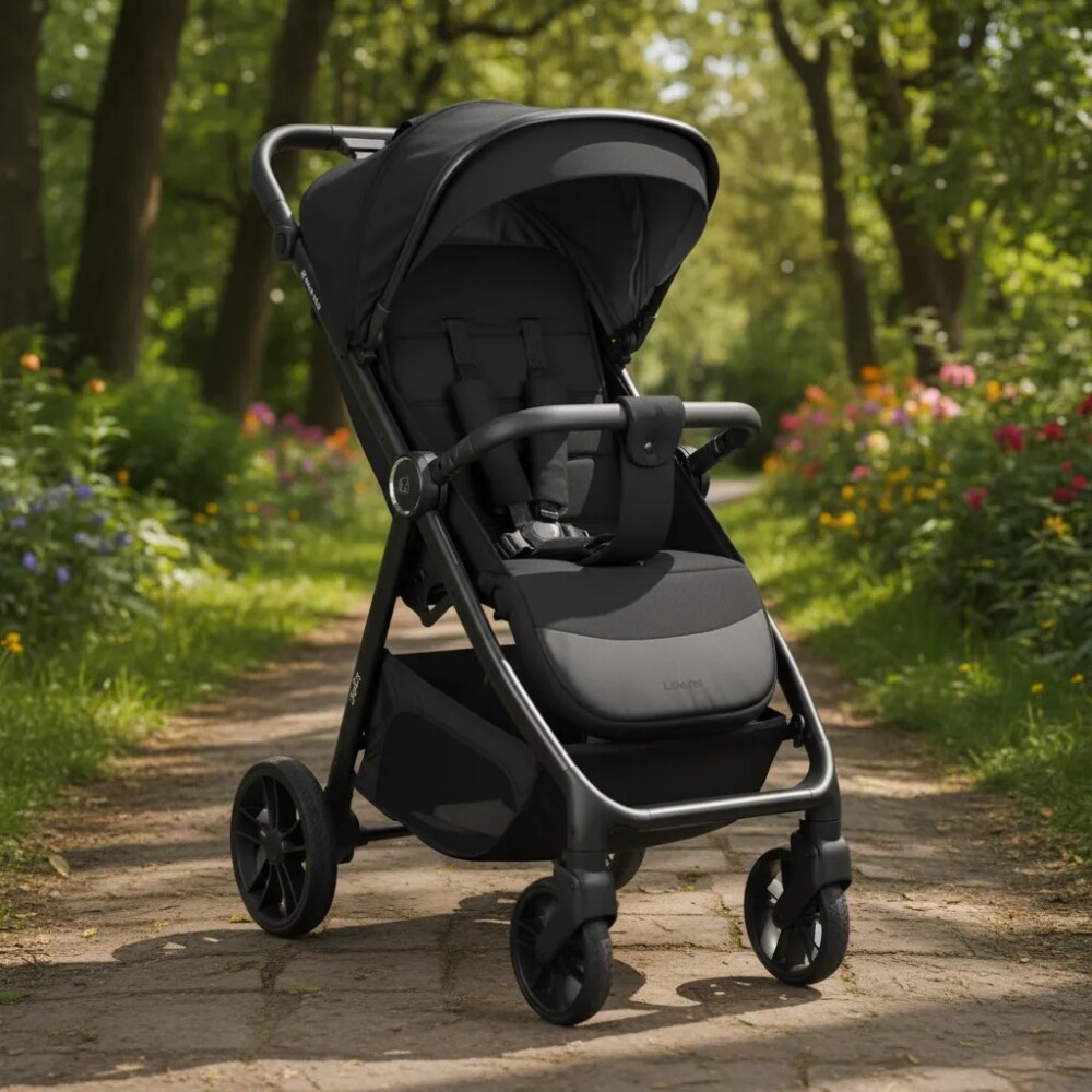 Coche todo terreno JODY kikkaboo negro