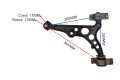 Parilla De Suspension Delantera Fiat Brava 96-01 Izq Parilla De Suspension Delantera Fiat Brava 96-01 Izq