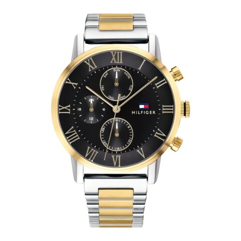 Reloj Tommy Hilfiger 1791539 para hombre con correa de acero Negro