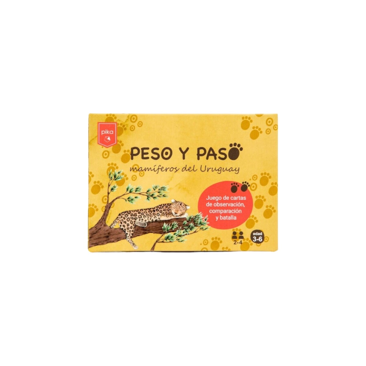 Juego Peso Y Paso Mamíferos Del Uruguay 