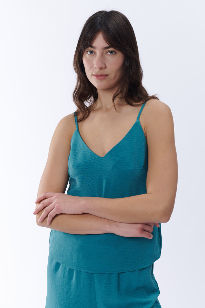 Top - Verde Petróleo 