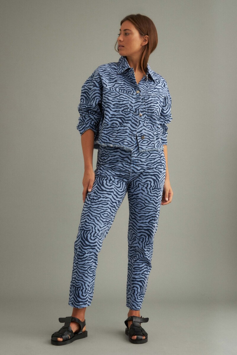 Jean animal print Patti estampado