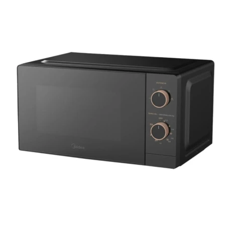 Microondas Midea 20 L Manual Negro Microondas Midea 20 L Manual Negro