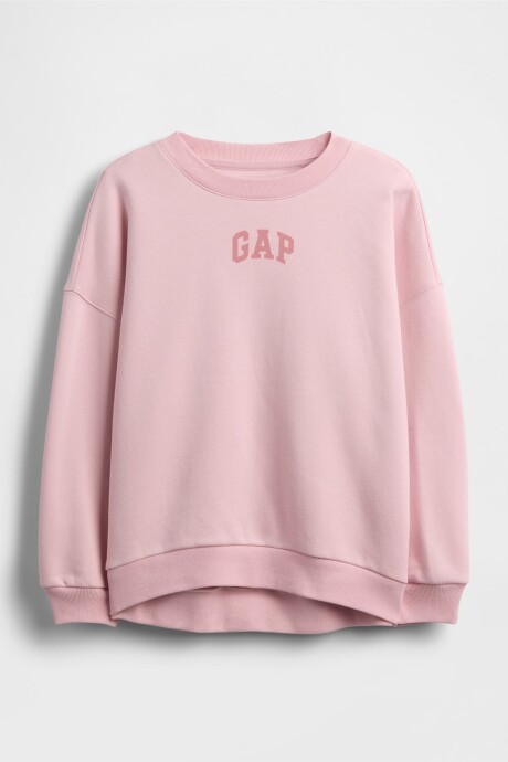 Buzo Logo Gap Niña Pure Pink