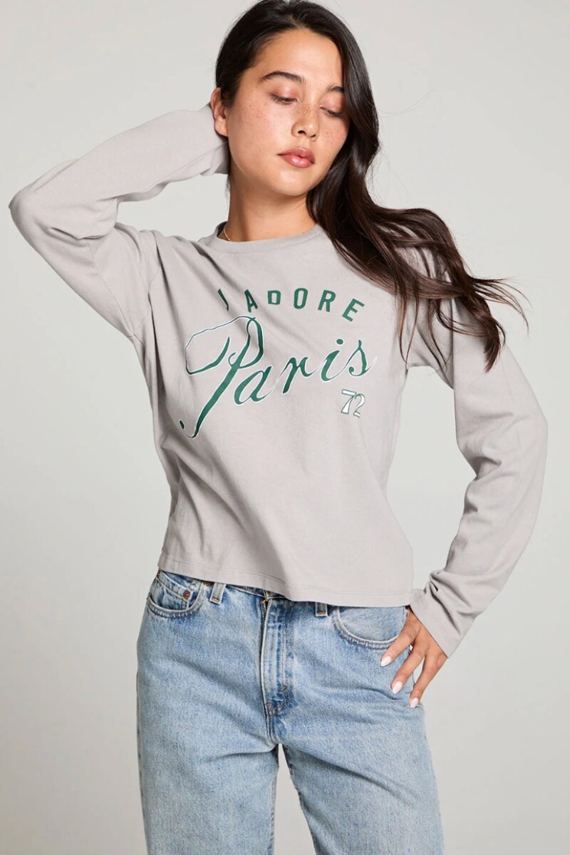 CAMISETA PARIS Gris