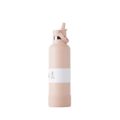 Botella En Acero Inoxidable brio 750ml Con Sorbito Y Manija Salmón
