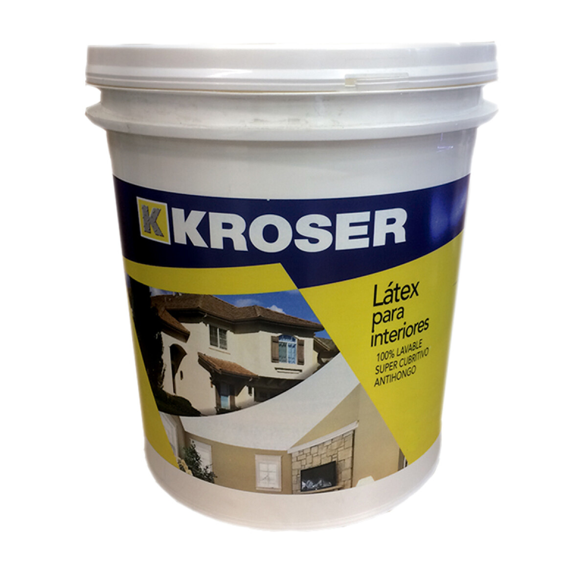 PINTURA KROSER VINILACRILICA INT-LAV ANTIHONGO PREMIUM 3.6L ++ - N/a 