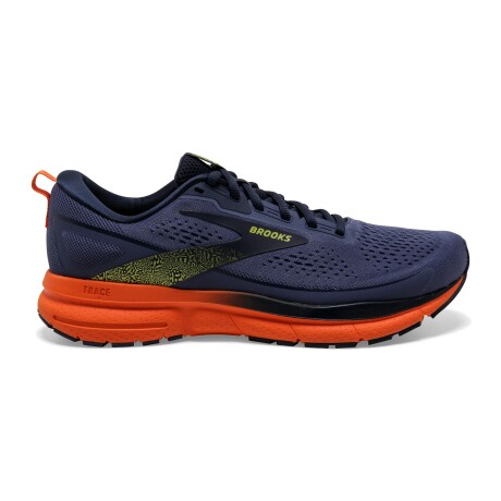 Championes Brooks de Hombre - Trace3 - 1104121D422 GREY/ORANGE