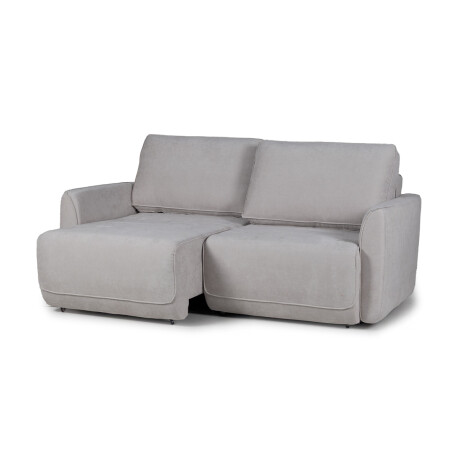 Sofá Ravena (Rebatible) - Tela Microfibra 9248 (Beige)