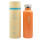Botella Termica 750ml Con Doble Capa De Acero Inoxidable GoBlue Naranja