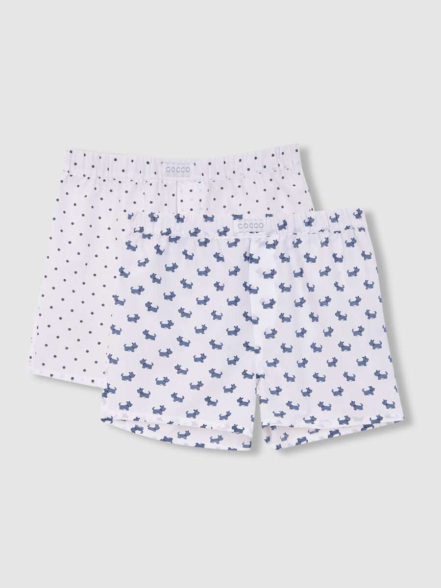 Pack Dos Calzoncillos Blanco