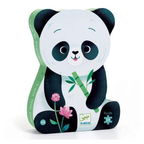 Puzzle Siluetas 42x30cm 24 Pcs 3+ Leo the Panda