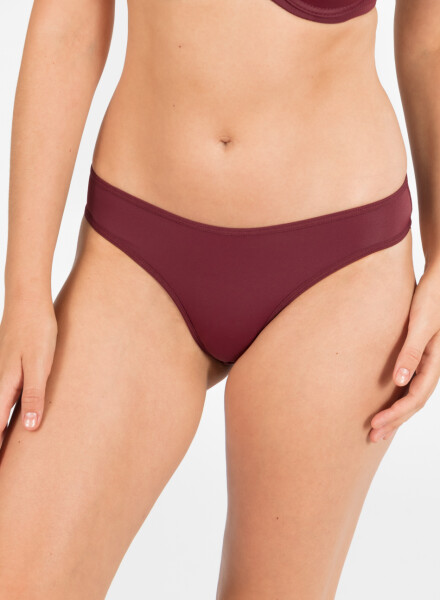 Bikini microfibra sacks every day Bordeaux oscuro