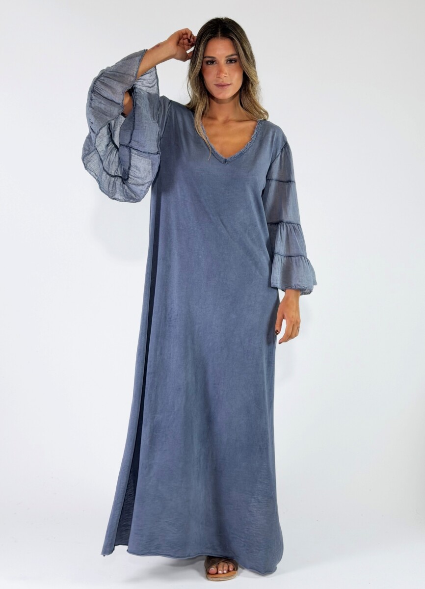 VESTIDO KUTA - AZUL 
