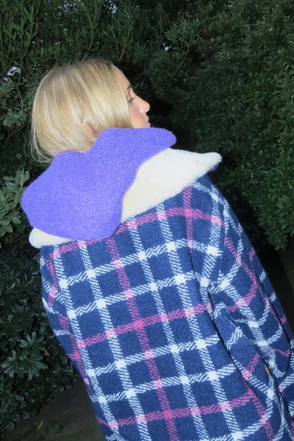 Buzo Crazy Bear Azul / Violeta