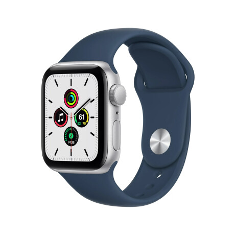 Apple Watch Nike Se Gps 44mm Caja De Aluminio Correa Azul abismo