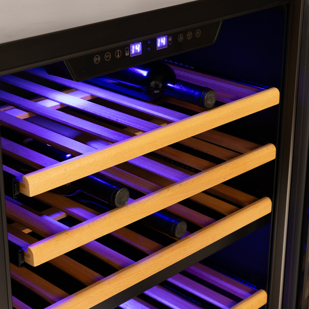 Cava De Vino - MON VIN - Doble Temperatura 46 Botellas AD Cava De Vino - MON VIN - Doble Temperatura 46 Botellas AD