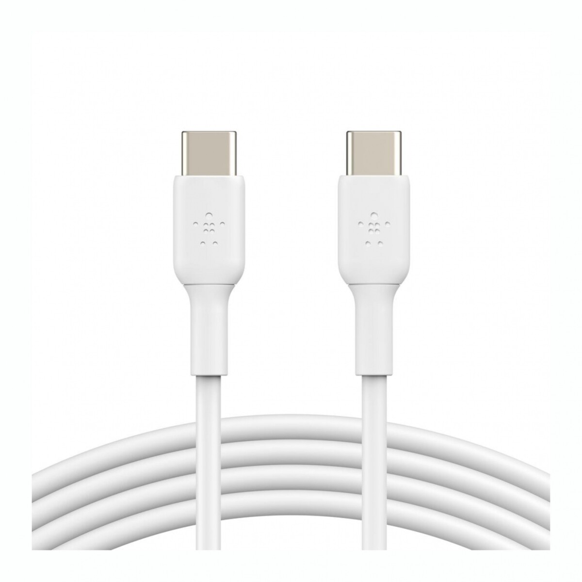 Cable BELKIN USB-C A USB-C Carga Rápida Longitud 1M - White 