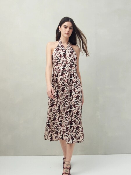 VESTIDO D.CASSIN ORIENTAL BEI LADRI