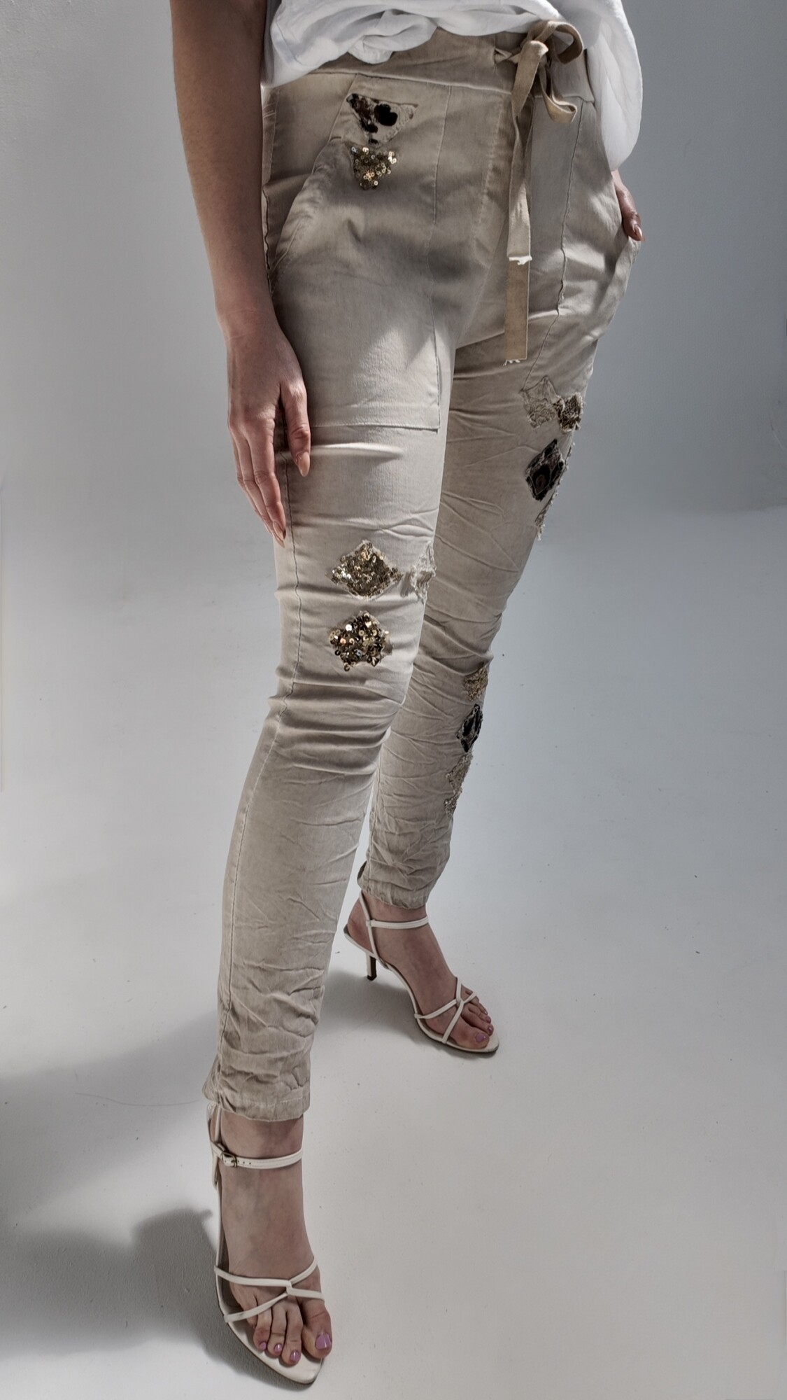 Pantalón Ágatha Beige