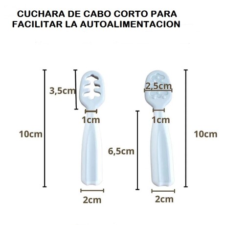 Cucharas de entrenamiento BLW gris