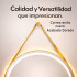 Espejo Redondo De Colgar Led 60 Cm Led13 DORADO