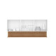AEREO ARMARIO 1500 MOBILIARIO COCINA MDP LINE FREIJO BLANCO FREIJO Y BLANCO