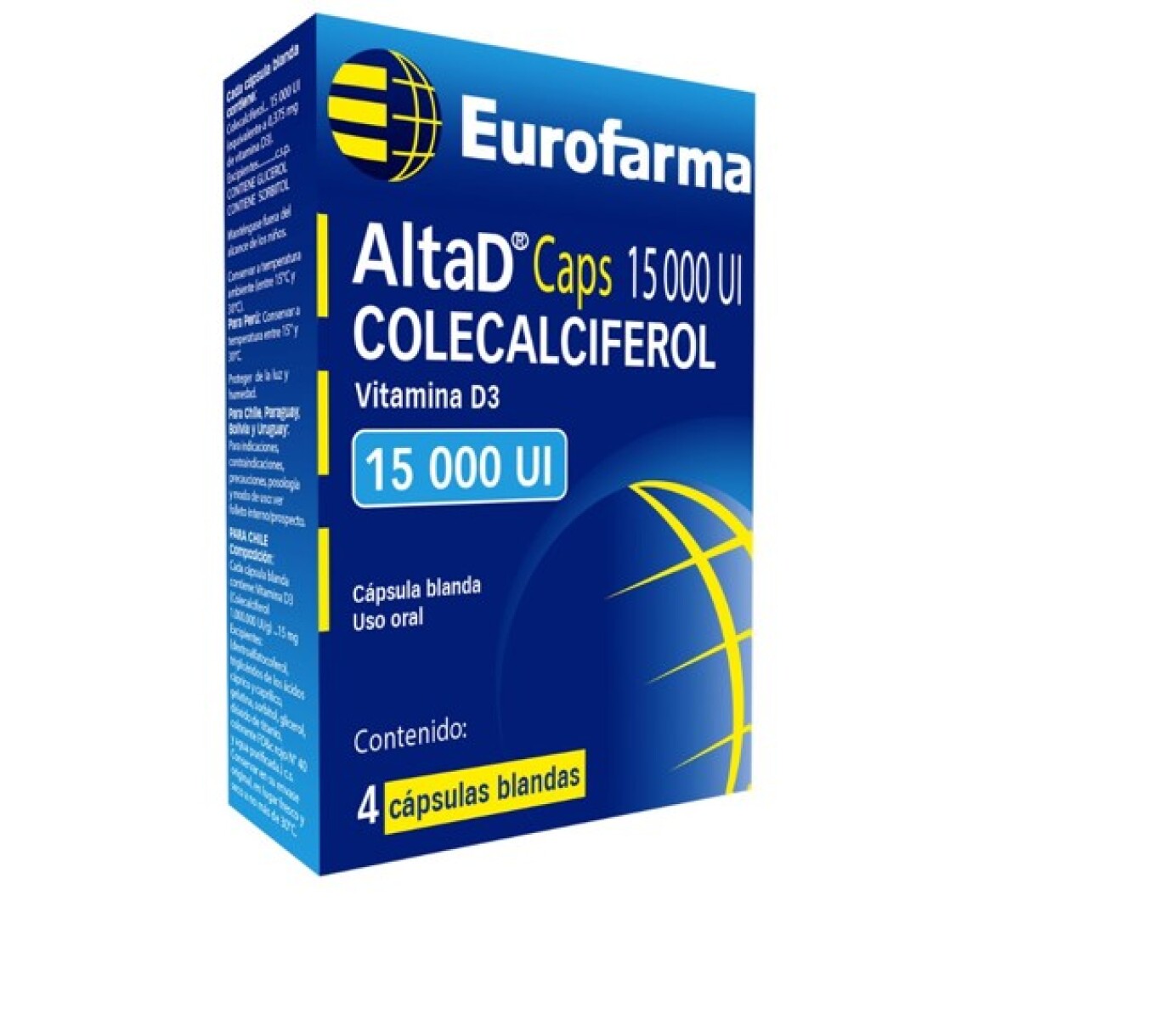 Altad D15000 4 Cápsulas 