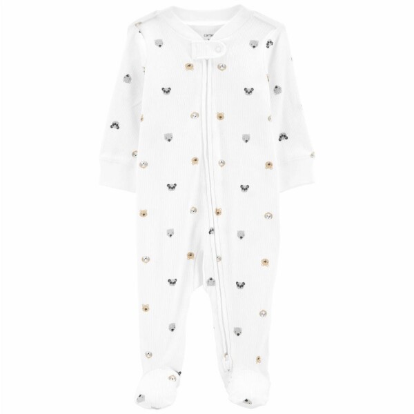 Enterito Carters Algodón animals white Enterito Carters Algodón animals white