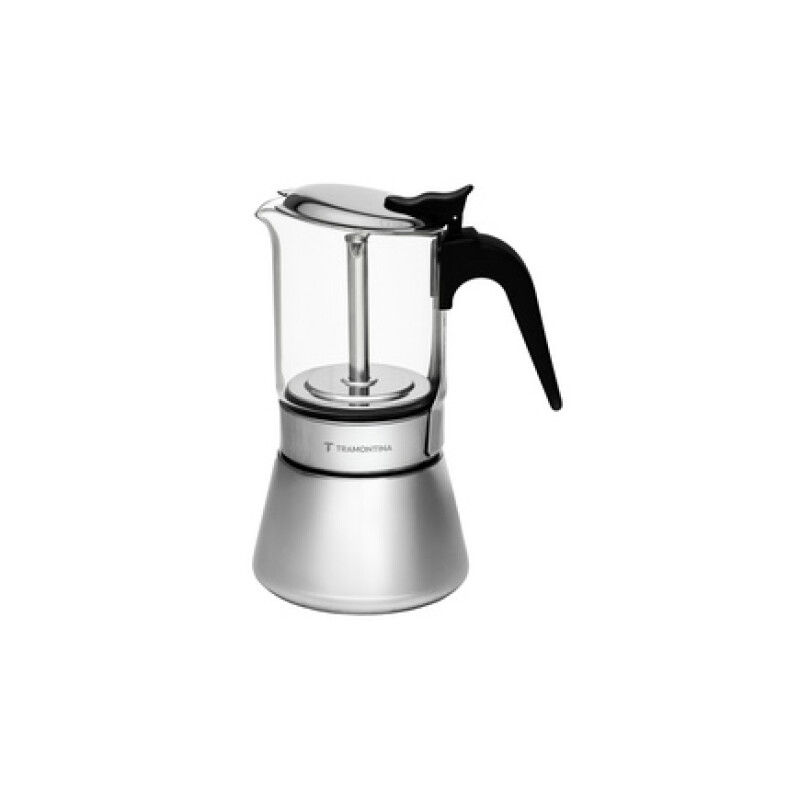 CAFETERA EXPRESSO ITALIANA 0.30 LT ACERO INOX Y VIDRIO TRAMONTINA 61768/060 CAFETERA EXPRESSO ITALIANA 0.30 LT ACERO INOX Y VIDRIO TRAMONTINA 61768/060