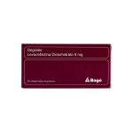 DEGRALER 5 MG. CJ X 30 COMP. única