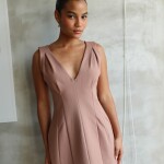 VESTIDO MARGOTT TOPO
