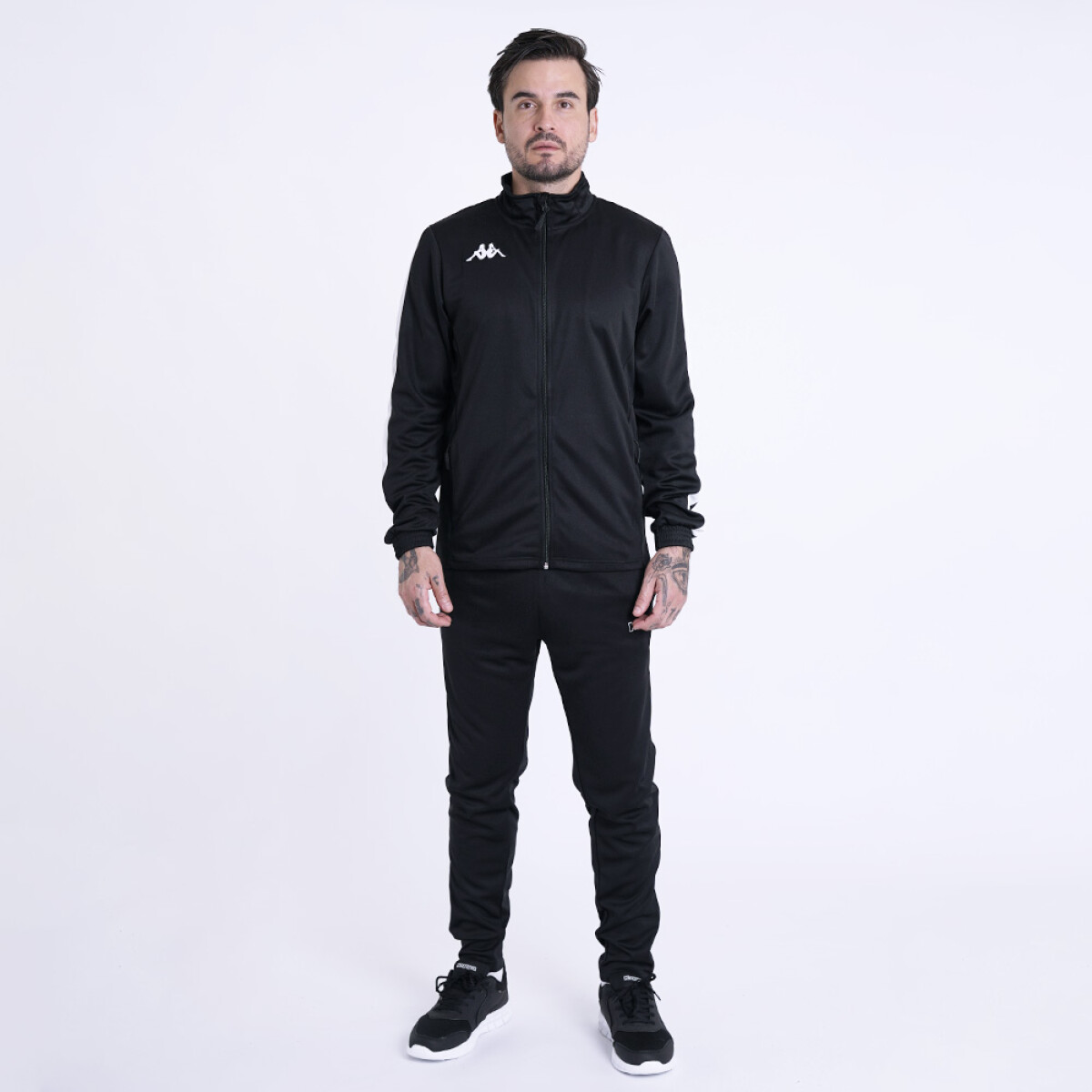 Buzo Futbol 4Soccer Salcito Hombre - Black/white 