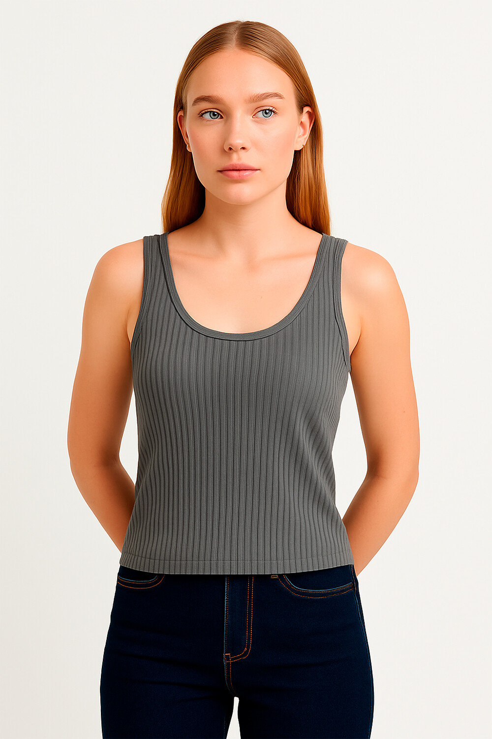 Musculosa Borac Gris