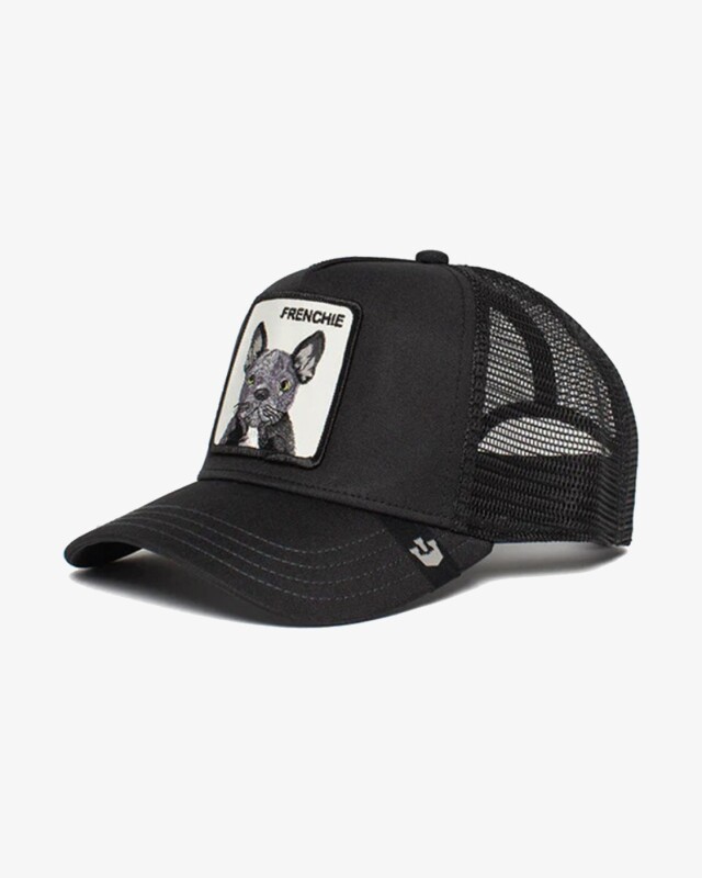 Gorra Goorin Bros Trucker Baseball - The Frenchie Bulldog Negro